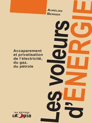 cover image of Les voleurs d'énergie